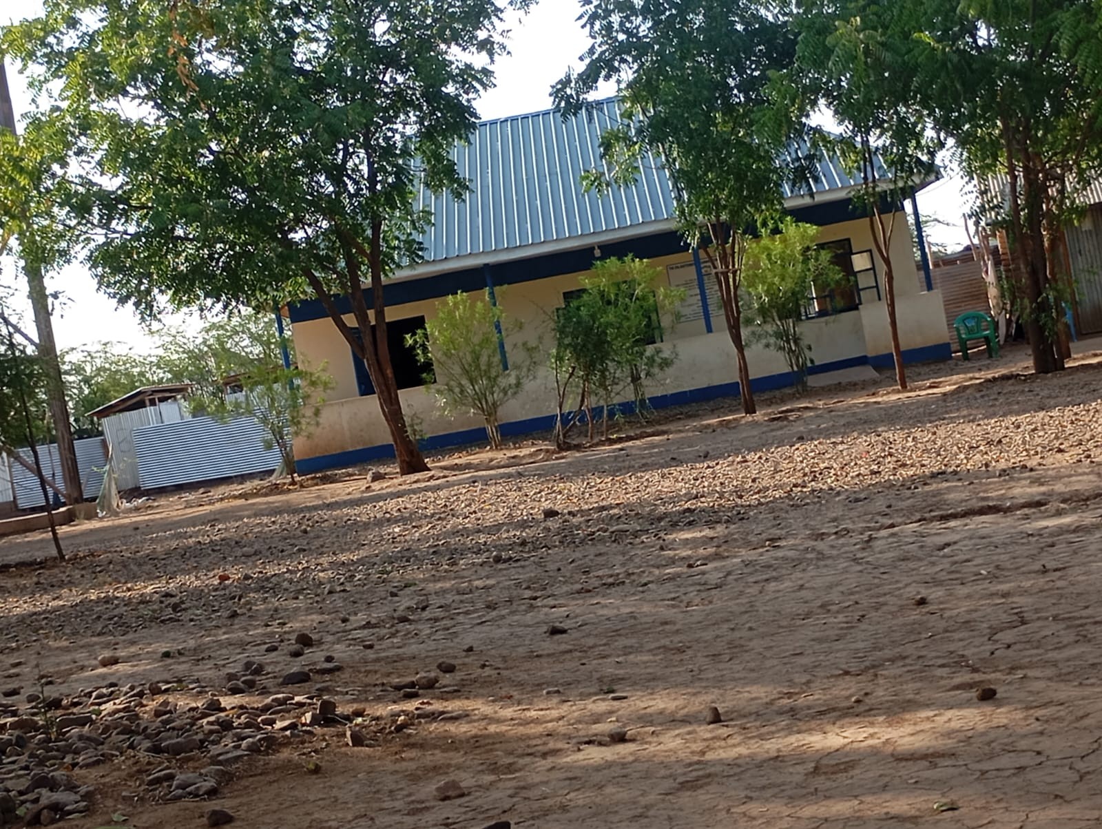 School building and compound view at St. Paul’s Kakuma Secondary School.